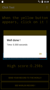 تحميل Click Test : Test of reactivit ممر لنظام أندرويد لقطة شاشة 2