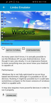 تحميل Limbo Emulator أدوات لنظام أندرويد لقطة شاشة 2