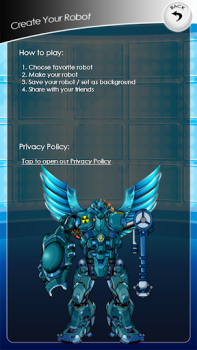 تحميل Create Your Robot ألعاب عارضة لنظام أندرويد لقطة شاشة 7