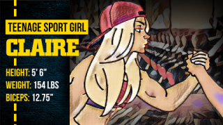 تحميل Armwrestling With Muscle Girls الألعاب الرياضية لنظام أندرويد لقطة شاشة 2