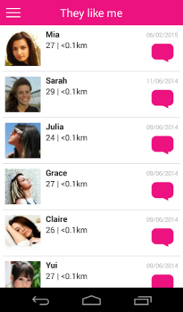 تحميل DateMe - مواعدة سريعة وسهلة التعارف لنظام أندرويد لقطة شاشة 4
