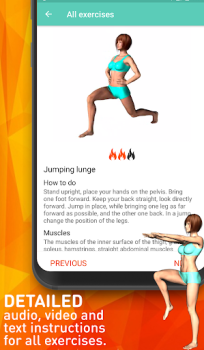 تحميل Aerobics workout at home الصحة واللياقة البدنية لنظام أندرويد لقطة شاشة 5