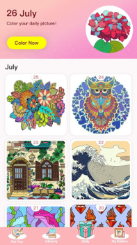 تحميل Color Master: Coloring Games وسائل الترفيه لنظام أندرويد لقطة شاشة 4