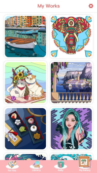 تحميل Color Master: Coloring Games وسائل الترفيه لنظام أندرويد لقطة شاشة 5