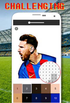 تحميل Football Logo Coloring By Number الألغاز لنظام أندرويد لقطة شاشة 5