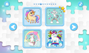 تحميل Unicorn Puzzles for Kids الألغاز لنظام أندرويد لقطة شاشة 2