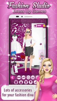 تحميل Fashion Studio Dress Up Games ألعاب عارضة لنظام أندرويد لقطة شاشة 3
