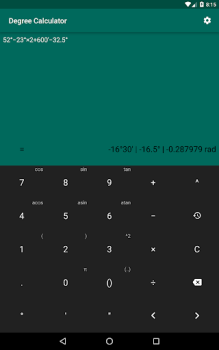 تحميل Degree Calculator أدوات لنظام أندرويد لقطة شاشة 5