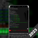 تحميل  Aris Launcher, Hacker Style UI