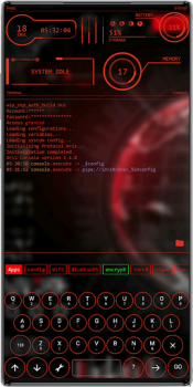 تحميل Aris Launcher, Hacker Style UI إضفاء الطابع الشخصي لنظام أندرويد لقطة شاشة 4