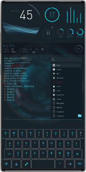 تحميل Aris Launcher, Hacker Style UI إضفاء الطابع الشخصي لنظام أندرويد لقطة شاشة 6