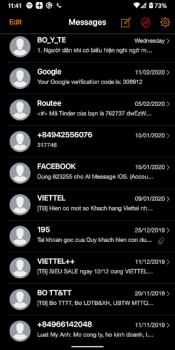 تحميل Messages - Texting OS 18 الاتصالات لنظام أندرويد لقطة شاشة 2