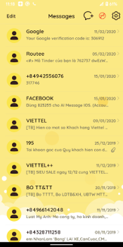 تحميل Messages - Texting OS 18 الاتصالات لنظام أندرويد لقطة شاشة 4