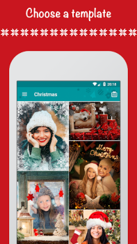 تحميل Christmas Photo Frames & Cards صورة فوتوغرافية لنظام أندرويد لقطة شاشة 4