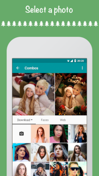 تحميل Christmas Photo Frames & Cards صورة فوتوغرافية لنظام أندرويد لقطة شاشة 5