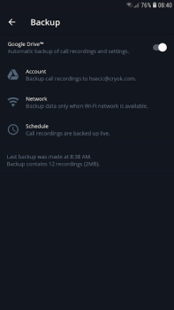 تحميل Call recorder أدوات لنظام أندرويد لقطة شاشة 4