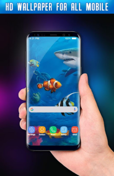 تحميل كوي الأسماك لايف للجدران 3D إضفاء الطابع الشخصي لنظام أندرويد لقطة شاشة 6
