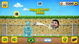 تحميل Puppet Soccer - كرة القدم الألعاب الرياضية لنظام أندرويد لقطة شاشة 2