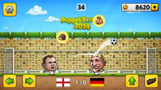 تحميل Puppet Soccer - كرة القدم الألعاب الرياضية لنظام أندرويد لقطة شاشة 3