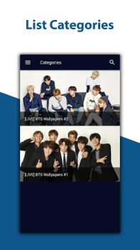 تحميل BTS Live Wallpapers إضفاء الطابع الشخصي لنظام أندرويد لقطة شاشة 2