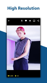 تحميل BTS Live Wallpapers إضفاء الطابع الشخصي لنظام أندرويد لقطة شاشة 7