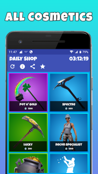 تحميل Daily shop for Battle Royale وسائل الترفيه لنظام أندرويد لقطة شاشة 2