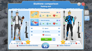 تحميل Biathlon Mania الألعاب الرياضية لنظام أندرويد لقطة شاشة 5