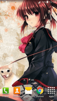 تحميل Anime Girl Wallpaper HD وسائل الترفيه لنظام أندرويد لقطة شاشة 3