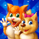 تحميل  Cat & Dog Story Adventure Game