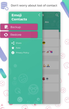 تحميل Emoji Contact Maker الاتصالات لنظام أندرويد لقطة شاشة 5