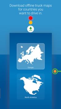 تحميل MapFactor Navigator Truck Pro الخرائط والملاحة لنظام أندرويد لقطة شاشة 2