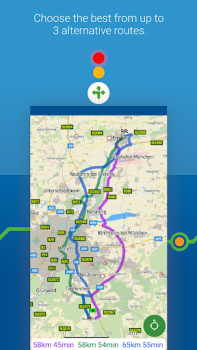 تحميل MapFactor Navigator Truck Pro الخرائط والملاحة لنظام أندرويد لقطة شاشة 4