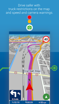 تحميل MapFactor Navigator Truck Pro الخرائط والملاحة لنظام أندرويد لقطة شاشة 5