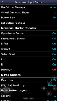 تحميل Snes9x EX+ أدوات لنظام أندرويد لقطة شاشة 2