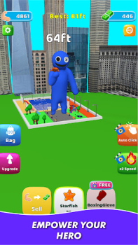 تحميل Hero Lifting Master 3D ألعاب عارضة لنظام أندرويد لقطة شاشة 4