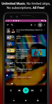 تحميل Video Music Player Downloader الموسيقى والصوت لنظام أندرويد لقطة شاشة 3