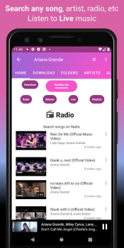 تحميل Video Music Player Downloader الموسيقى والصوت لنظام أندرويد لقطة شاشة 4