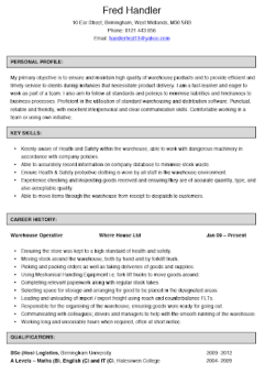 تحميل CV Examples: PDF CV Templates التعليم لنظام أندرويد لقطة شاشة 5