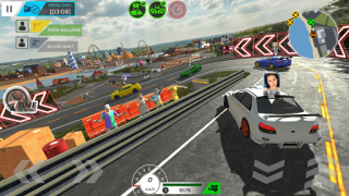 تحميل Car Drivers Online: Fun City سباق لنظام أندرويد لقطة شاشة 4
