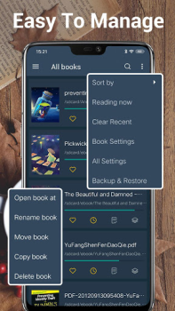 تحميل EBook Reader & PDF Reader الكتب والمراجع لنظام أندرويد لقطة شاشة 4