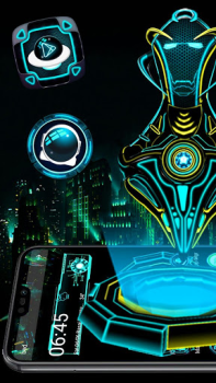 تحميل 3D Iron Man Launcher Theme إضفاء الطابع الشخصي لنظام أندرويد لقطة شاشة 4
