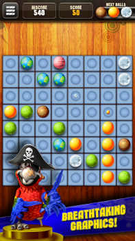 تحميل Color Lines (Lines 98) Classic الألغاز لنظام أندرويد لقطة شاشة 2