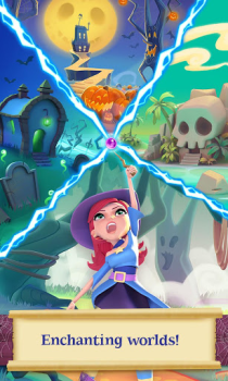 تحميل Bubble Witch 2 Saga الألغاز لنظام أندرويد لقطة شاشة 3