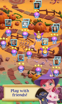 تحميل Bubble Witch 2 Saga الألغاز لنظام أندرويد لقطة شاشة 4