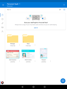 تحميل تخزين سحابي – OneDrive عمل لنظام أندرويد لقطة شاشة 7