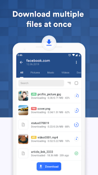 تحميل برنامج الفيديوهات GetThemAll أدوات لنظام أندرويد لقطة شاشة 5