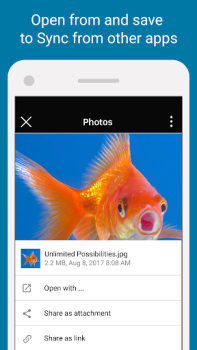 تحميل Sync - Secure cloud storage عمل لنظام أندرويد لقطة شاشة 4