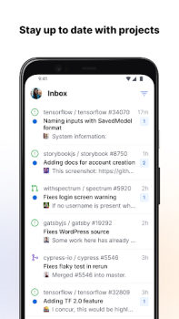 تحميل GitHub عمل لنظام أندرويد لقطة شاشة 2
