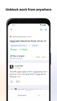 تحميل GitHub عمل لنظام أندرويد لقطة شاشة 3