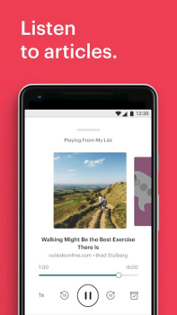تحميل Pocket: Save. Read. Grow. الأخبار والمجلات لنظام أندرويد لقطة شاشة 4